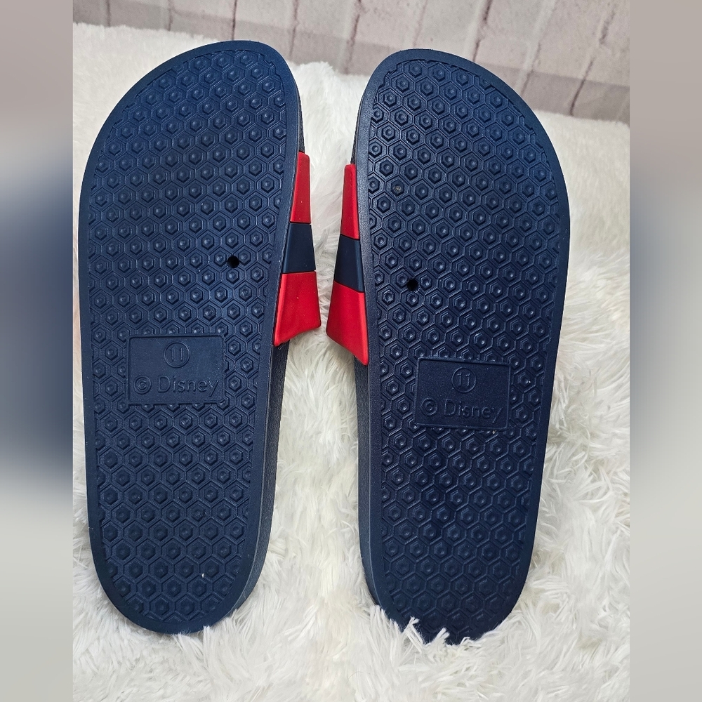 Royal Mickey Mouse Slides – Navy, Red & Gold Magic - Picture 4 of 6